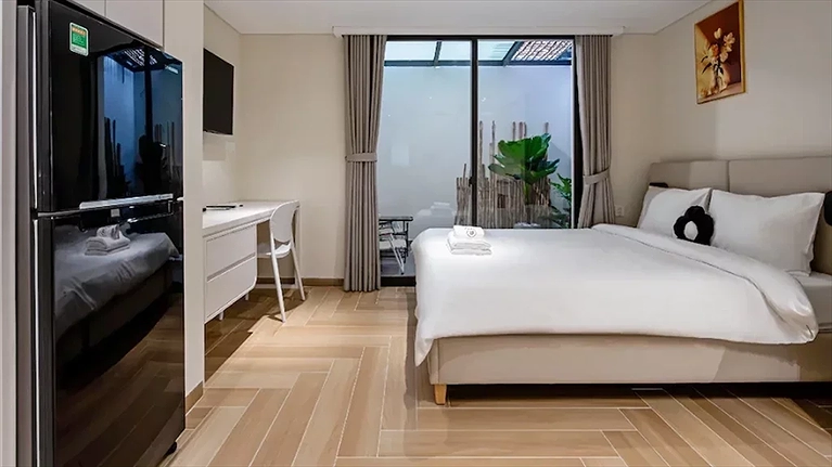 Phòng Double with Patio