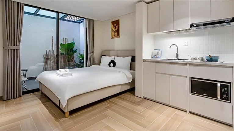 Phòng Double with Patio