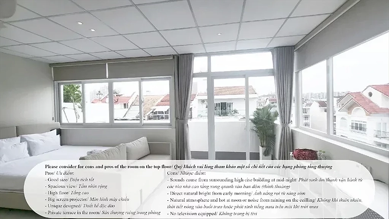 Phòng Terrace Studio