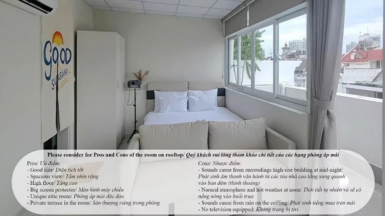 Phòng Terrace Studio