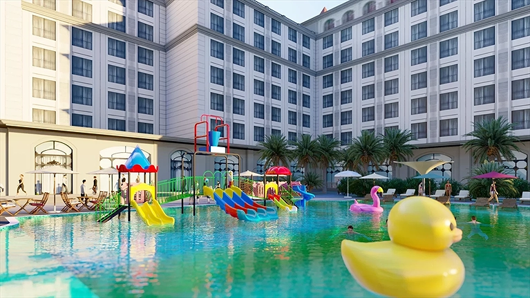 Thoải sức cho trẻ em vui chơi 