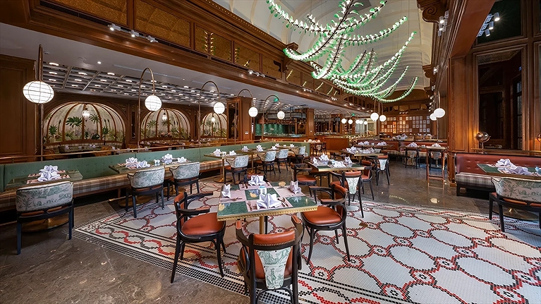 Nhà hàng La Vie en Rose  được thiết kế ấm cúng