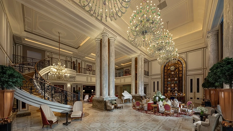 Sảnh chờ được trang trí sang trọng