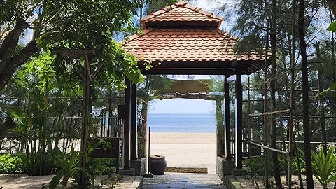 Khuôn viên khu nghỉ