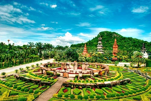Vé Tham Quan Vườn Nhiệt Đới Nong Nooch Pattaya Thái Lan