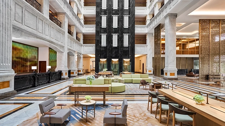 Choáng ngợp với khu vực sảnh chờ hiện đại