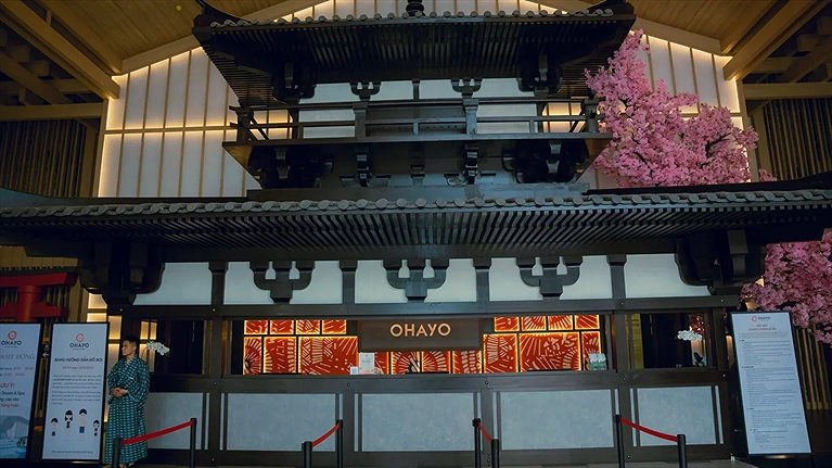 Khu tắm khoáng thư giãn