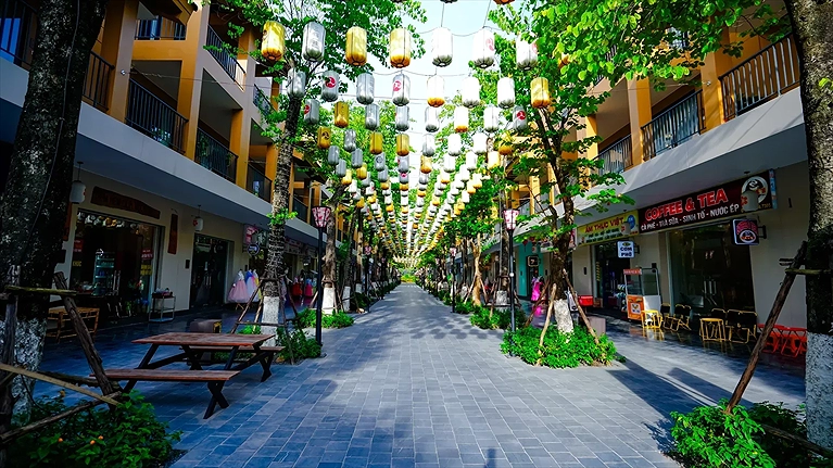 Không gian xanh mát dễ chịu