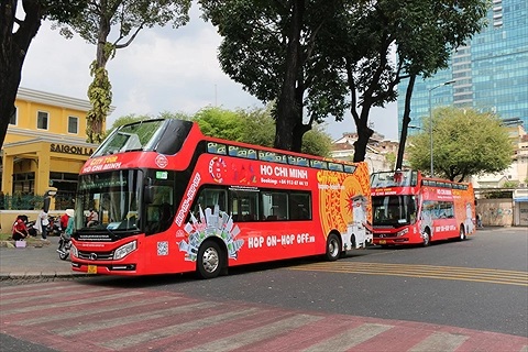 Vé Xe Bus 2 Tầng Hop On Hop Off TP Hồ Chí Minh