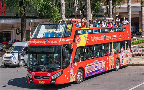 Vé Xe Bus 2 Tầng Hop On Hop Off Tham Quan TP Hồ Chí Minh (City Sightseeing)