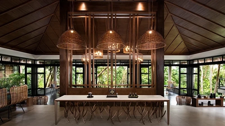 Khu vực Spa với hương thơm độc đáo