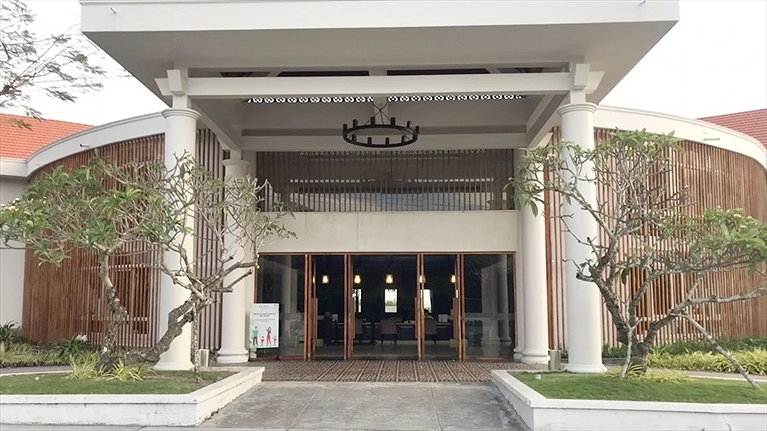 Sảnh vào lễ tân