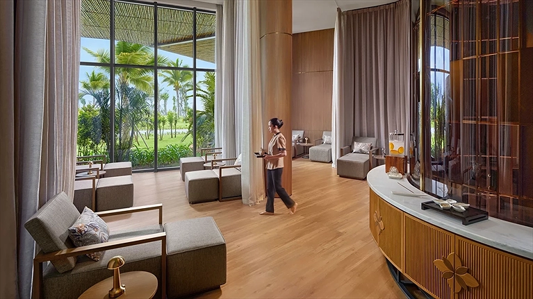 Không gian thư giãn tại Spa