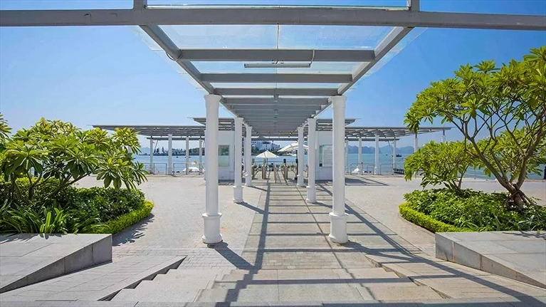 Lối đi đến bến tàu cao tốc