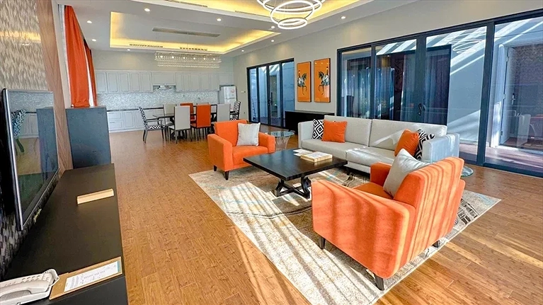 Phòng khách riêng biệt