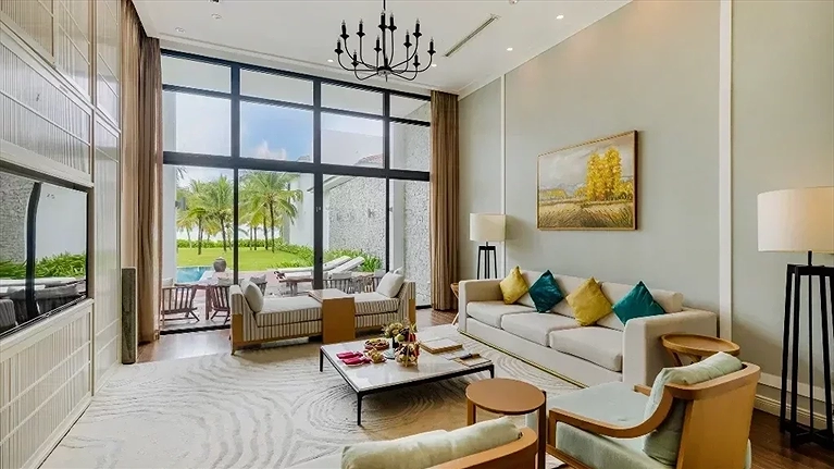 Tầm nhìn ra hồ bơi, đại dương