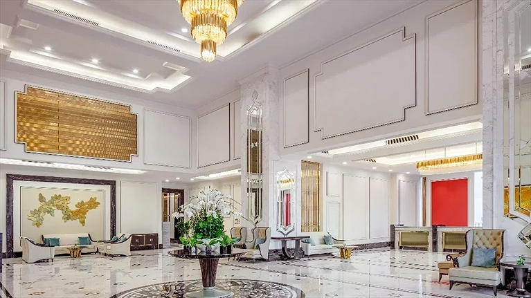 Khu vực chờ với không gian thoải mái