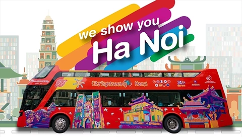 Vé Xe Bus 2 Tầng Hop On Hop Off Tham Quan Hà Nội (City Sightseeing)