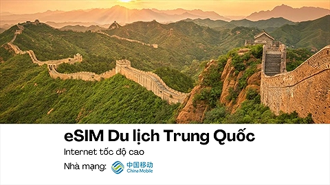 eSIM Du lịch Trung Quốc
