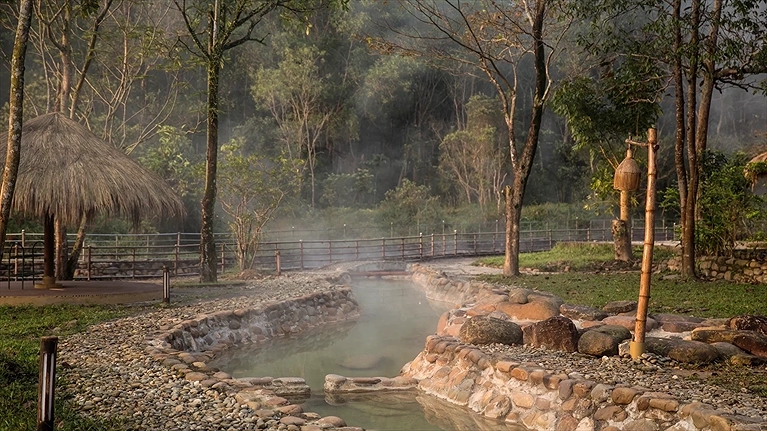 Quang cảnh chung của khu nghỉ