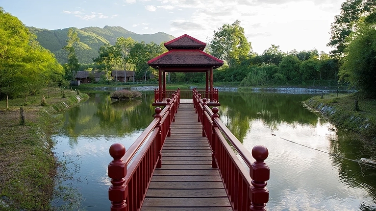 Quang cảnh chung của khu nghỉ