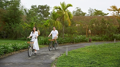 Quang cảnh chung của khu nghỉ