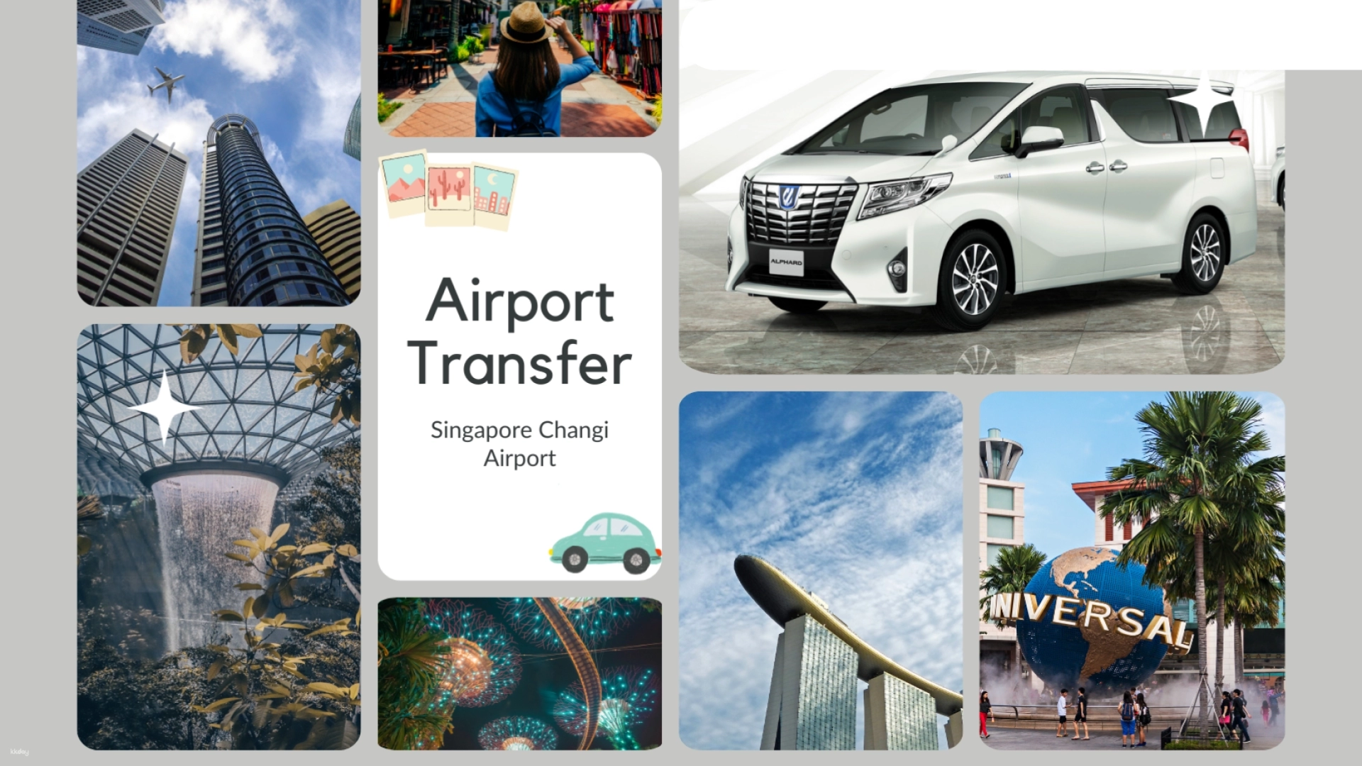 Xe đưa đón từ Sân Bay Changi Singapore (SIN) đến Trung Tâm Singapore