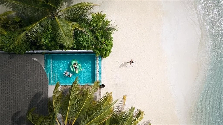 Club Two Bedroom Beach Pool Villa