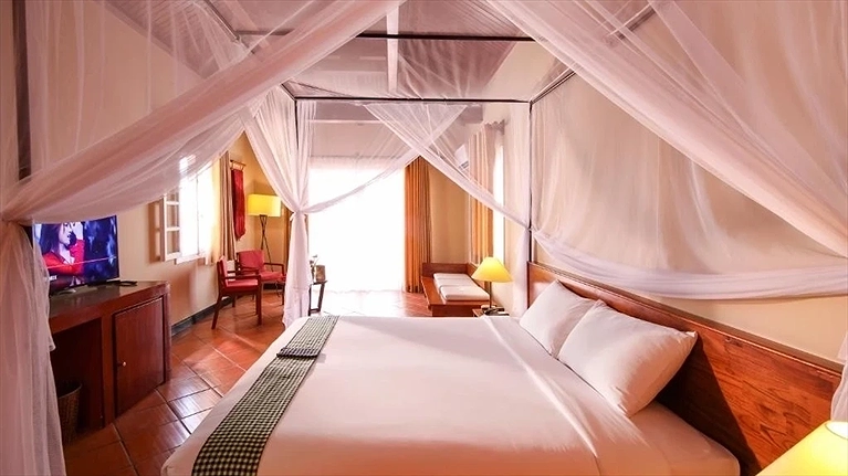 Phòng Deluxe ban công thoáng đãng