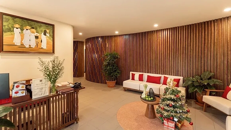 Sảnh chờ khu vực Spa