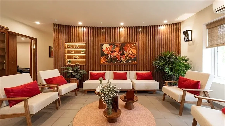 Không gian rộng rãi thoải mái