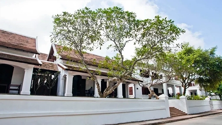 Cổng vào với thiết kế gần gũi