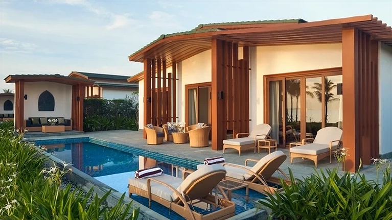 Villa hồ bơi hướng biển