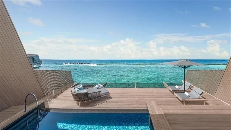 Overwater Villa with Pool