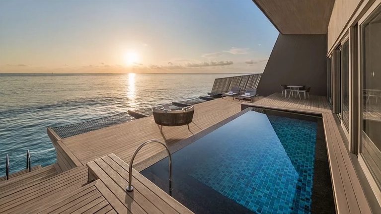 Sunset Overwater Villa