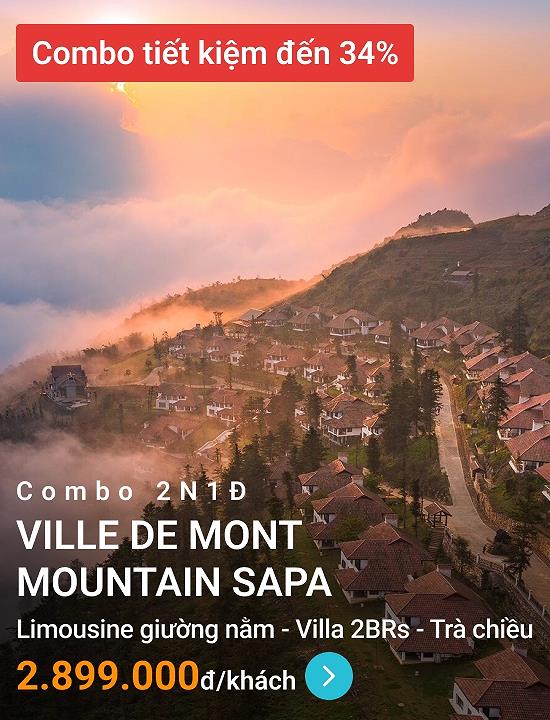 Khu nghỉ dưỡng Ville De Mont Mountain Sapa