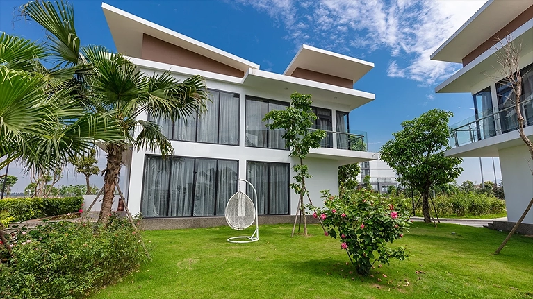 Khuôn viên Villa