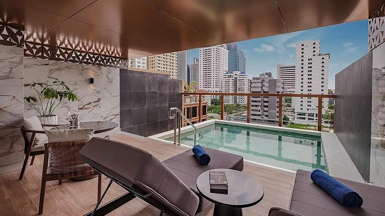 One Bedroom Verandah Pool Suite