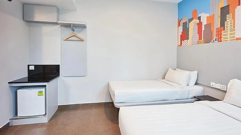 Phòng Standard với 2 giường đơn phù hợp với nhu cầu sử dụng