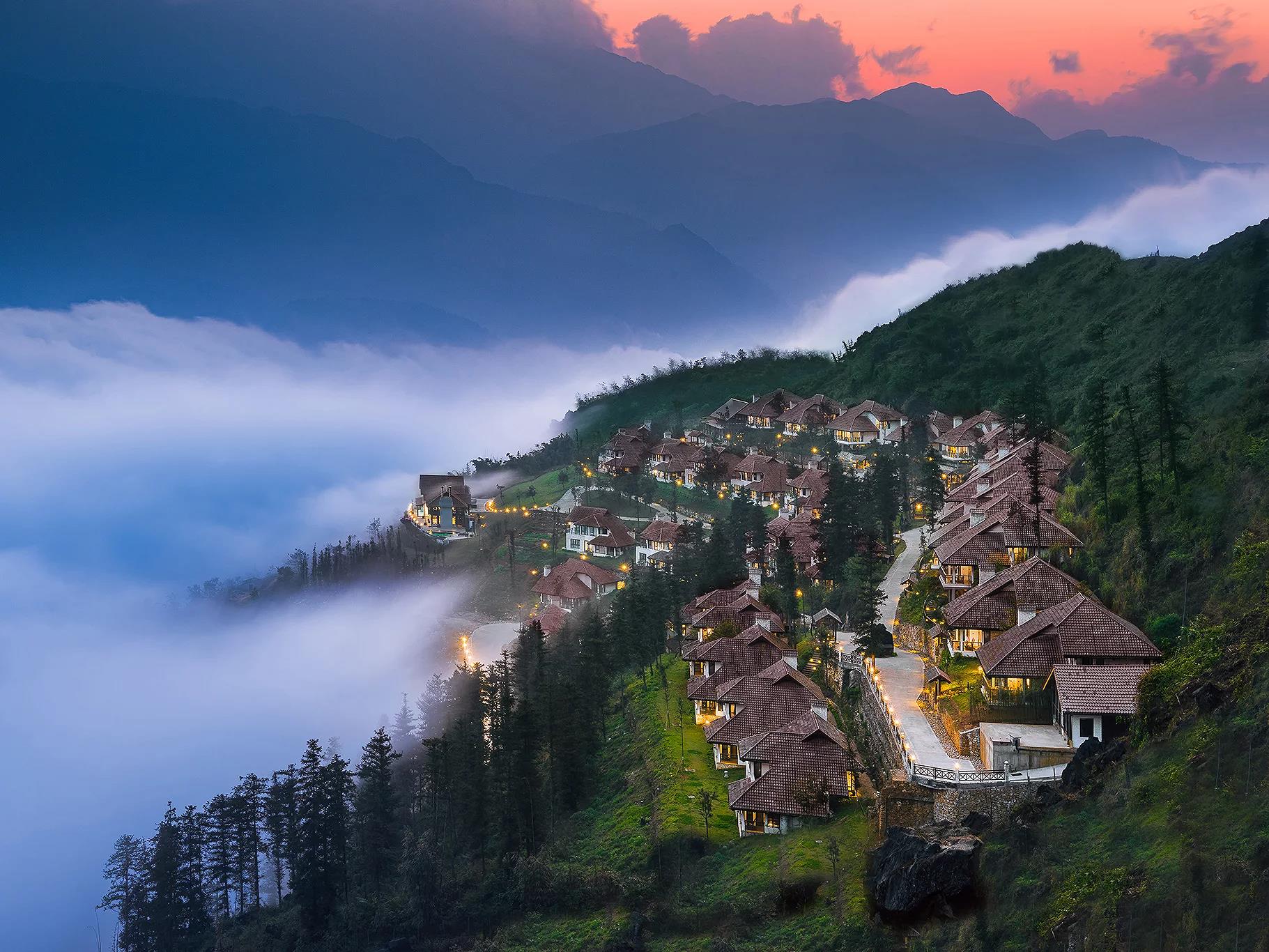 Khu nghỉ dưỡng Ville De Mont Mountain Sapa