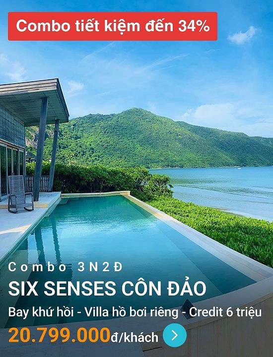 Khu nghỉ dưỡng Six Senses Côn Đảo