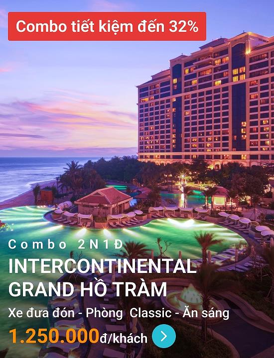 Khách sạn InterContinental Grand Hồ Tràm