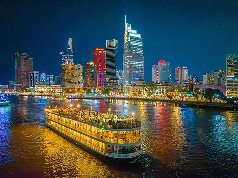 Ăn Tối Trên Du Thuyền Saigon Princess & Du Ngoạn Trên Sông Sài Gòn