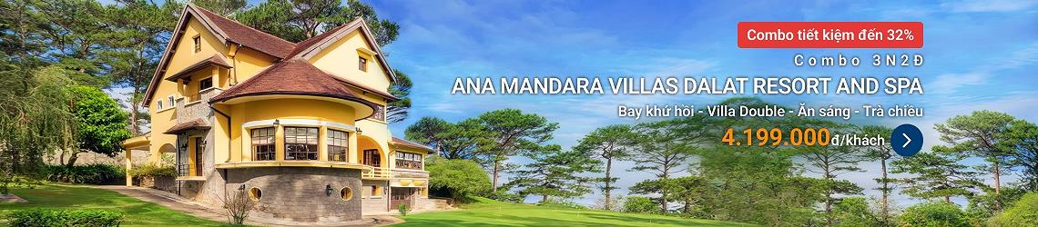 Khu nghỉ dưỡng Ana Mandara Villas Dalat Resort and Spa