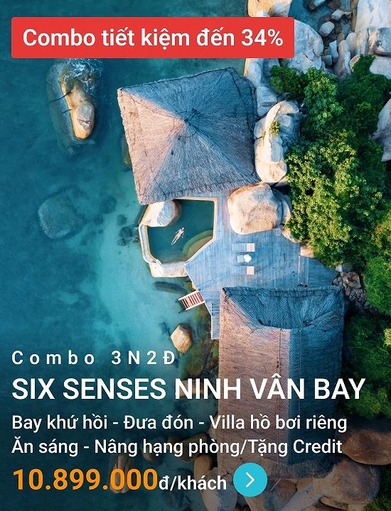 Khu nghỉ dưỡng Six Senses Ninh Vân Bay Nha Trang