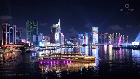 Ăn Tối Trên Du Thuyền Sang Trọng Elite of Saigon