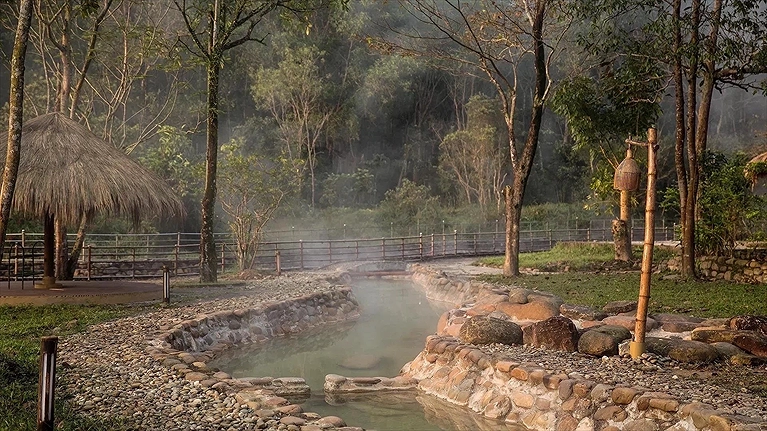 Quang cảnh chung của khu nghỉ