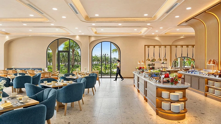 Khu vực nhà hàng Amigo