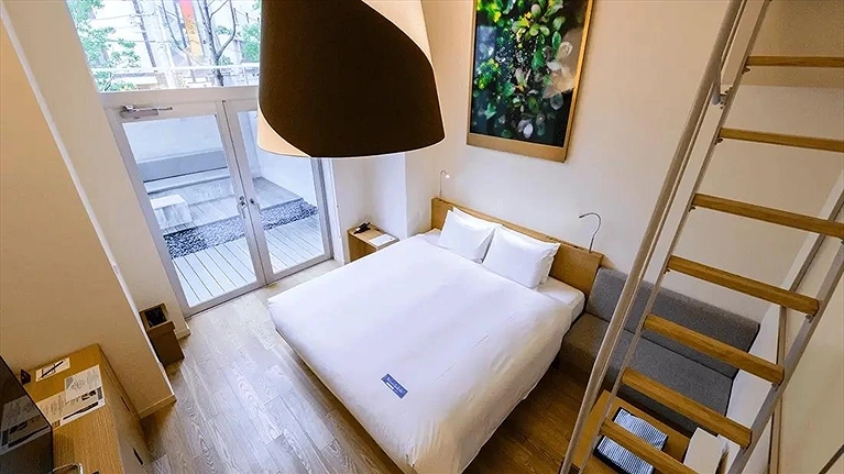 Deluxe Double gác xép và sân hiên