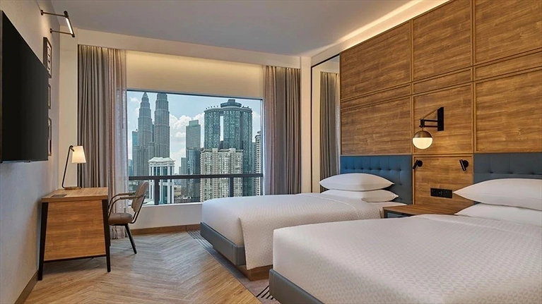 Deluxe 2 Doubles hướng Tháp đôi